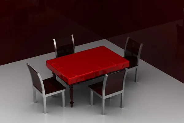 Table et chaises — Photo