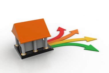 Banka ile farklı yolları bina