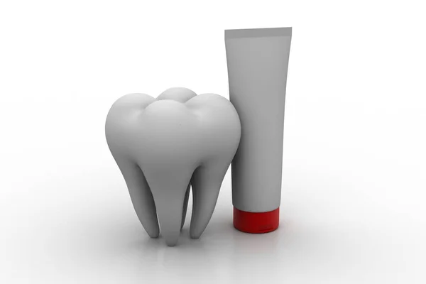 Koncepcja utrzymania higieny zębów — Zdjęcie stockowe