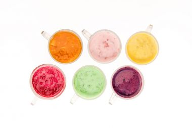 taze meyve smoothies 
