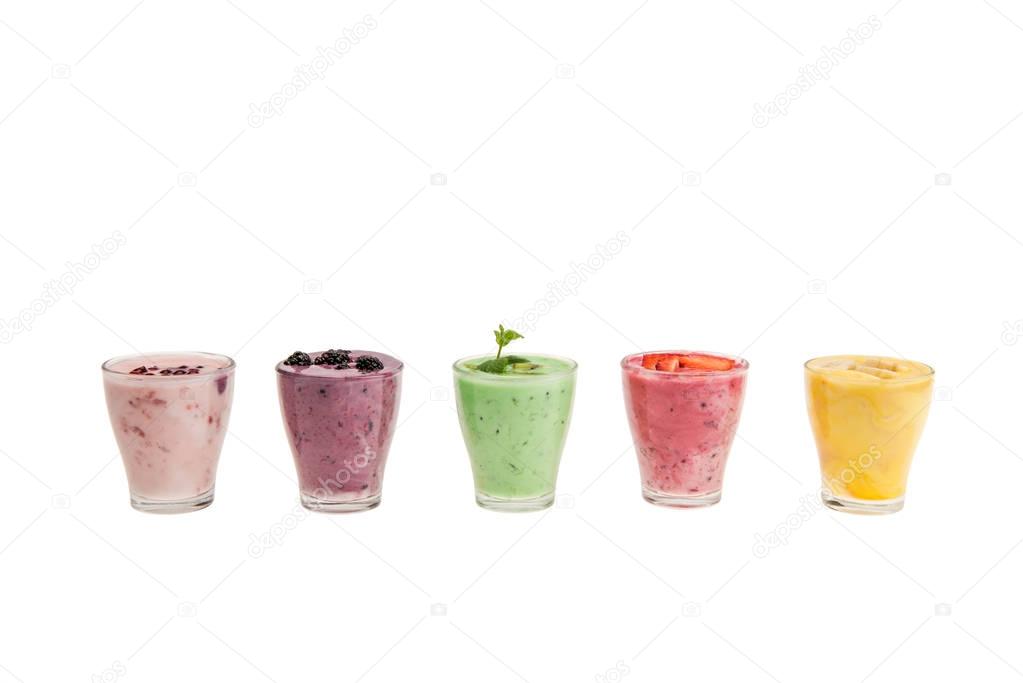 Fresh fruit smoothies 