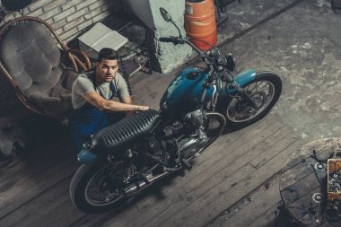 Motosiklet Garaj birlikte mekanik