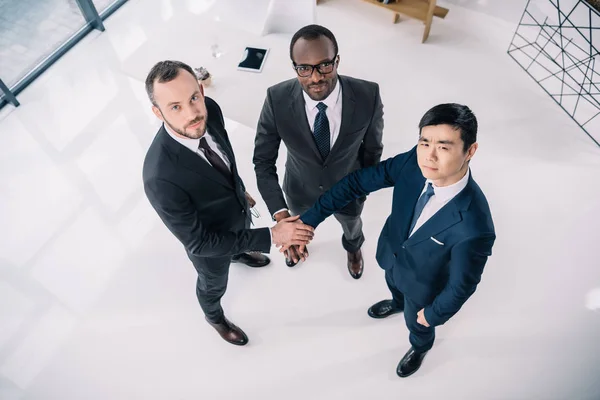 Team of multiethic businessmen — Stock Photo