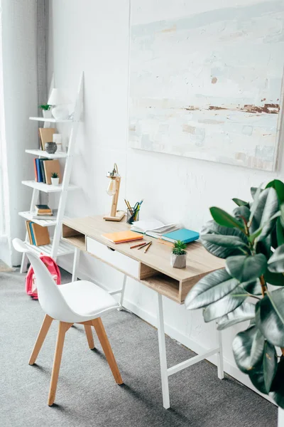 Quarto minimalista interior — Fotografia de Stock