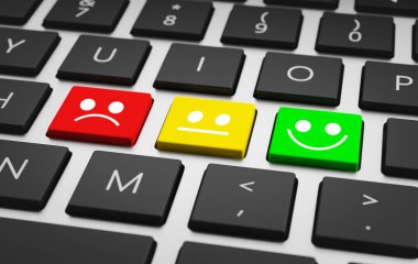 Klavye derecelendirme semboller, hangi tarihlerde ya sevmiyorum