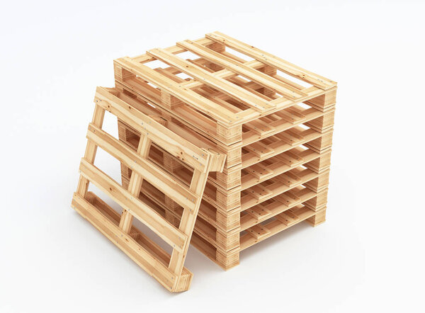 Концепция бизнес логистики. Глобальные технологии бизнес-связи. Картонные коробки. 3D рендеринг