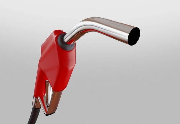 Diesel versus eléctrico. Gasolinera o eléctrica. renderizado 3d — Foto de Stock