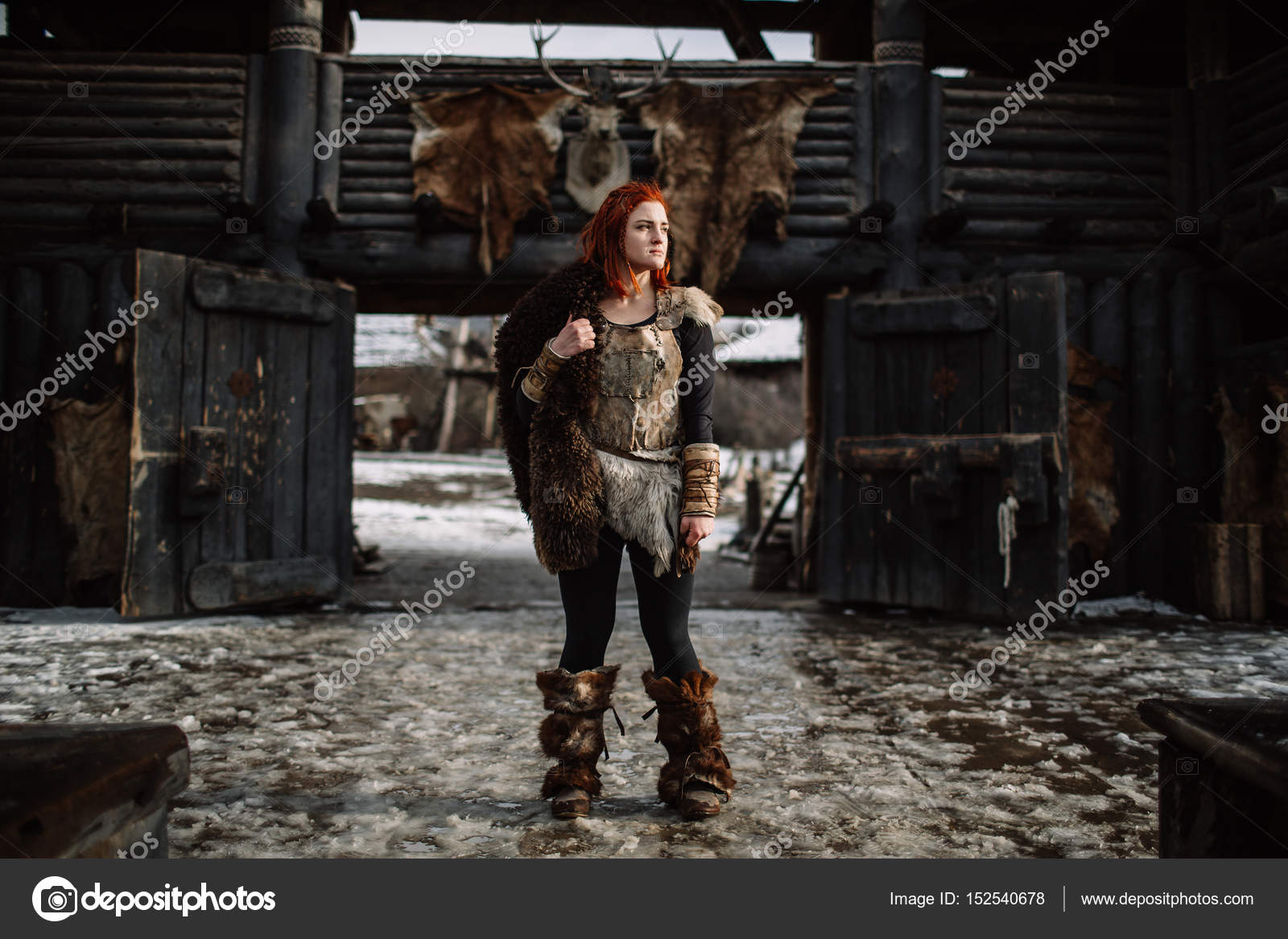 Viking outfit cheap girl