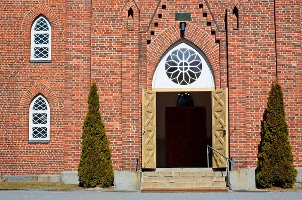 Porte Della Chiesa Sono Aperte — Foto Stock