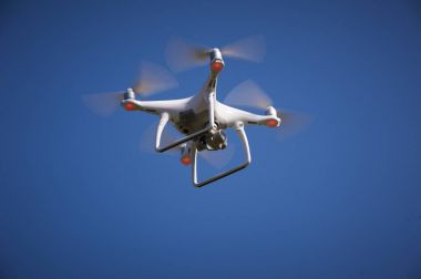 Quadrocopter açık yakın çekim.