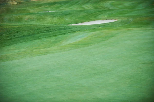 Golf sahasının havadan görünümü — Stok fotoğraf