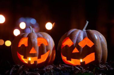 İki Halloween Pumpkins Park