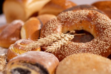 yakın çekim geleneksel ekmek