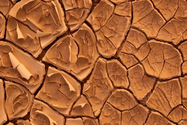 Üstten Görünüm kuru zemin arka plan kırık