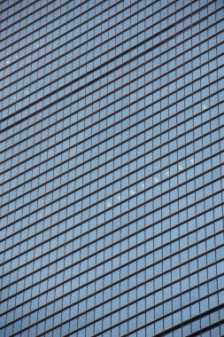 Mavi cam gökdelen closeup, ofis Merkezi