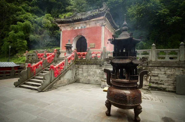 古代武寺、Wudangshan で美しい建築 — ストック写真