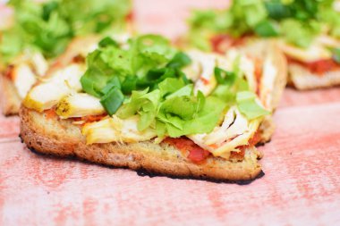 ızgara sandviç yemek