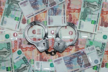 Suç, yolsuzluk, rüşvet, Rus para çelik kelepçeleri