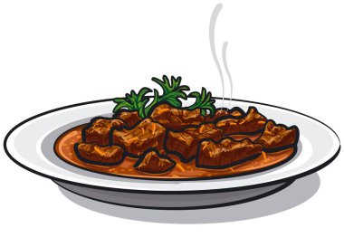 geleneksel gulaş çanak