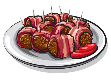  kaydırılan pastırma köfte