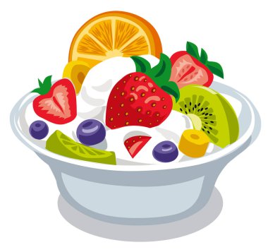 Yoğurtlu salata