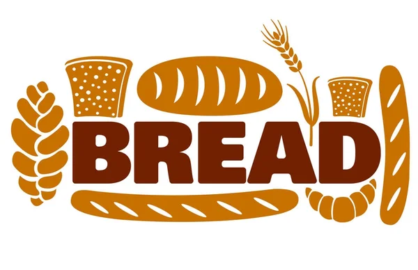 Ψωμιά και ψωμάκια λογότυπο — Διανυσματικό Αρχείο