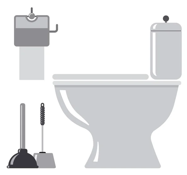 WC Toaleta ikony — Stockový vektor