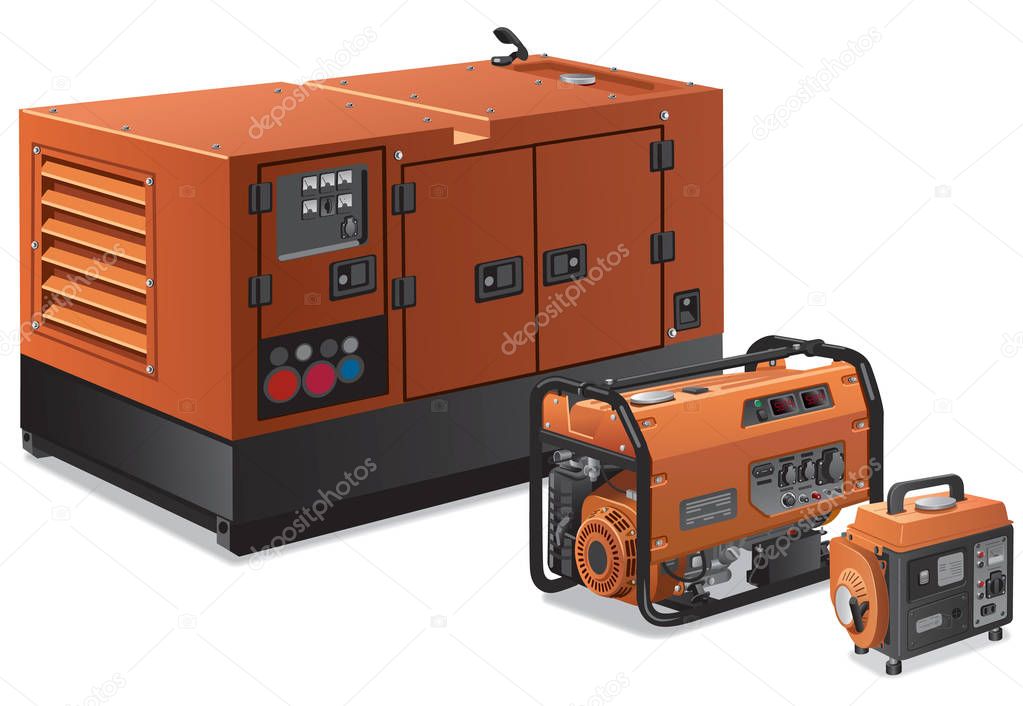 big and small power generators