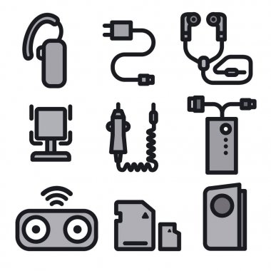 hareket eden telefon aygıtları için simgeleri