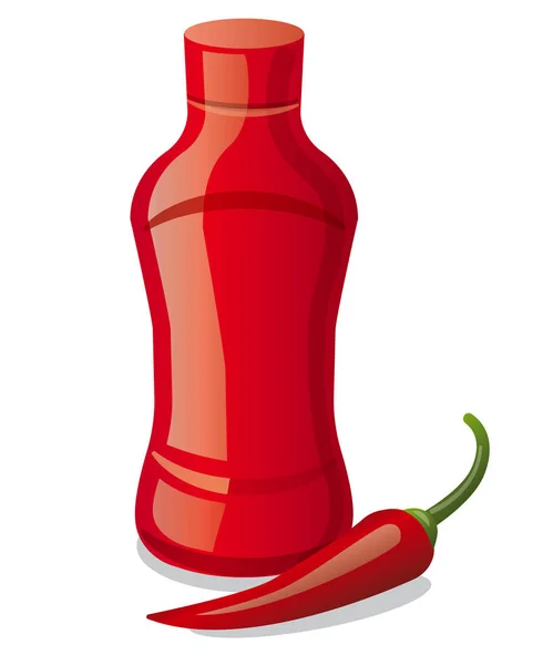Ketchup e salsa — Vettoriale Stock