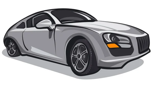 Coche de elegancia — Vector de stock