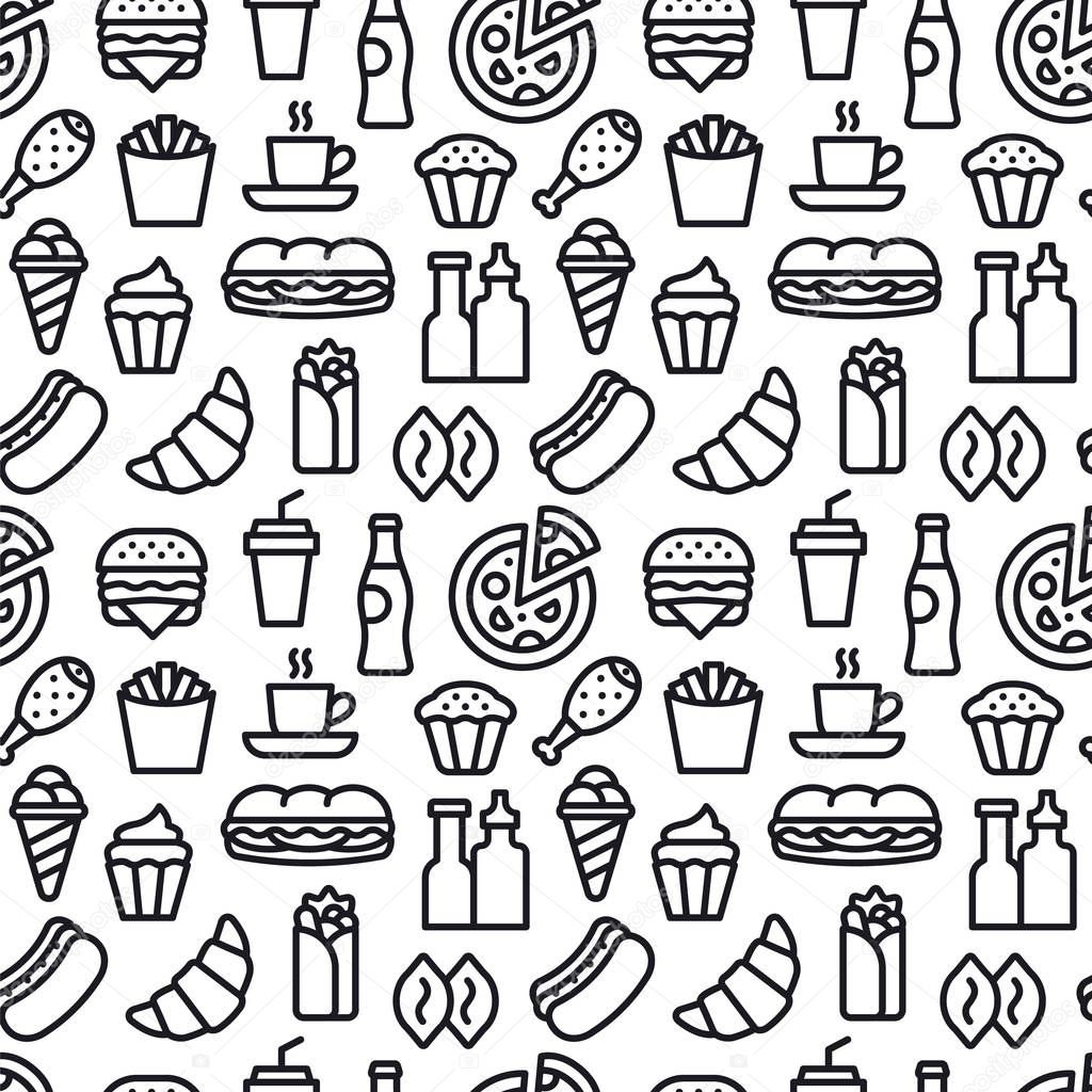 fast food pattern