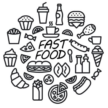 Fast food simgesi