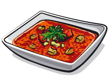 Gazpacho domates çorbası