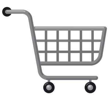 Alışveriş arabası.