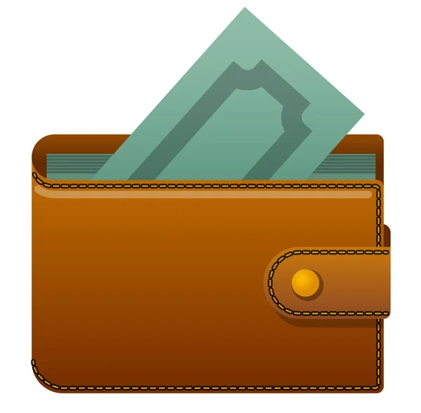 Ícone de carteira —  Vetores de Stock