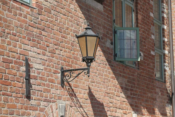 Street Wrought Iron Lanterns — Stock Photo, Image