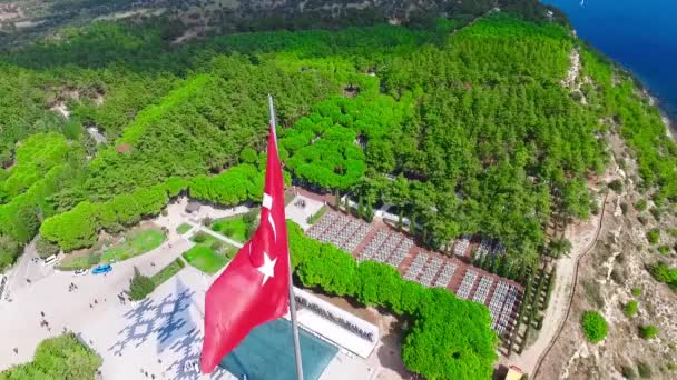 Canakkale Martyrs Memorial — Stock video