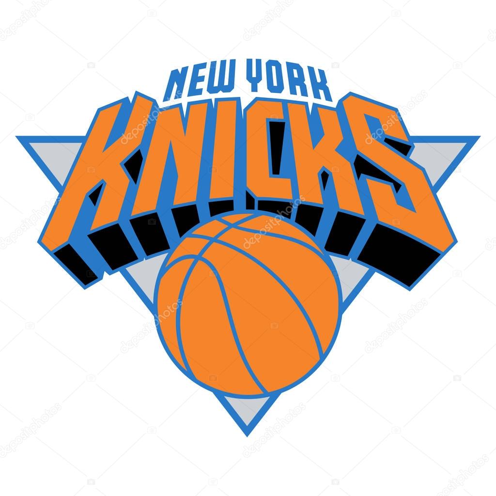 Washington, USA Feb 25, 2017: Vector illustration of American basketball team New York Knicks logo.