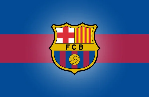 FotbolFC Barcelona log — стоковий вектор