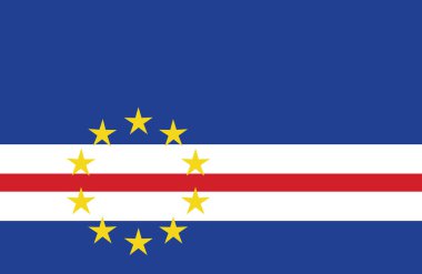 vlag van Kaapverdië.