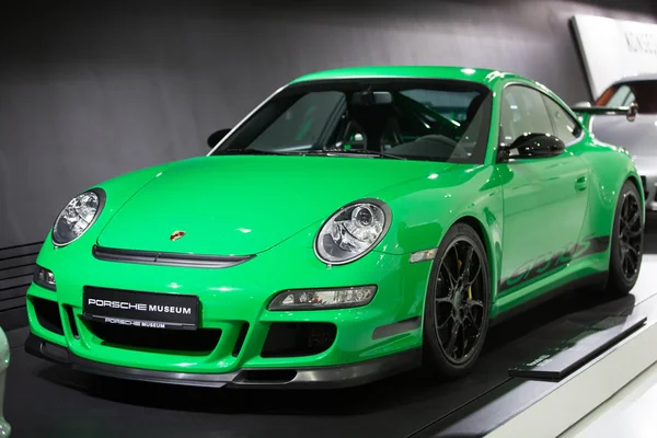 Esterno e mostre del Museo Porsche . — Foto Stock