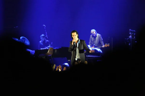 Nick Cave & the Bad Seeds-band. — Stockfoto