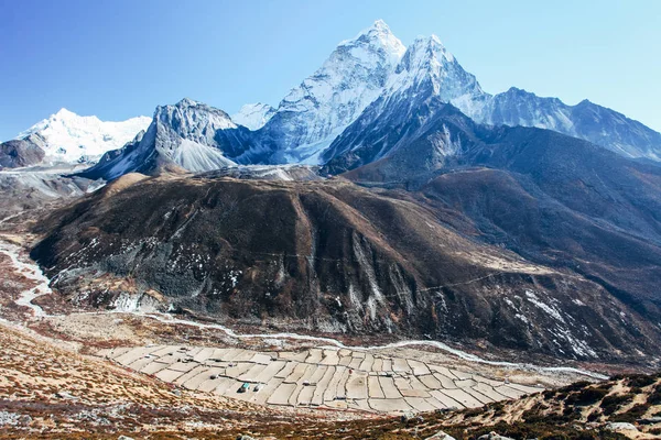 Grandes Montanhas Himalaia Nepal — Fotografia de Stock