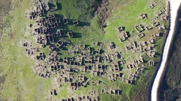 Εγκαταλελειμμένο Χωριό Sazak Karaburun Σμύρνη Τουρκία — Αρχείο Βίντεο