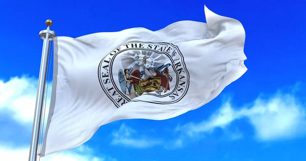 Flaga pieczęci stanu Arizona. — Zdjęcie stockowe
