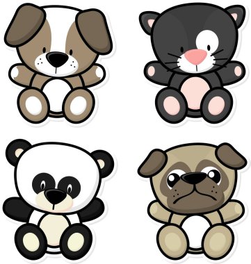 Şirin Bebek hayvanlar