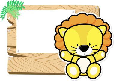 sevimli küçük aslan ve işareti yönetim kurulu