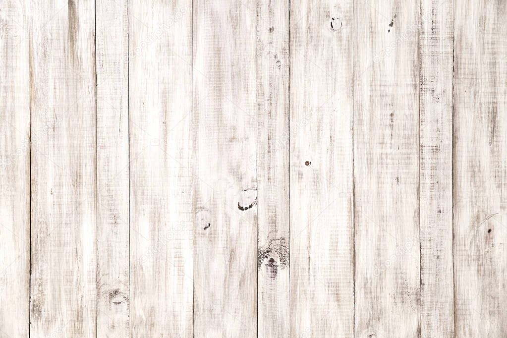 vintage white wood texture background