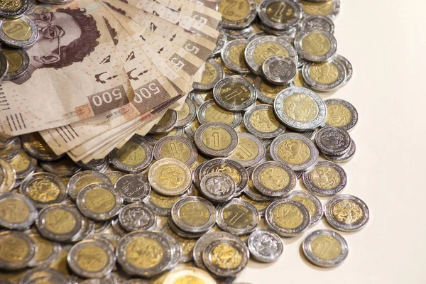 Pesos mexicains argent — Photo